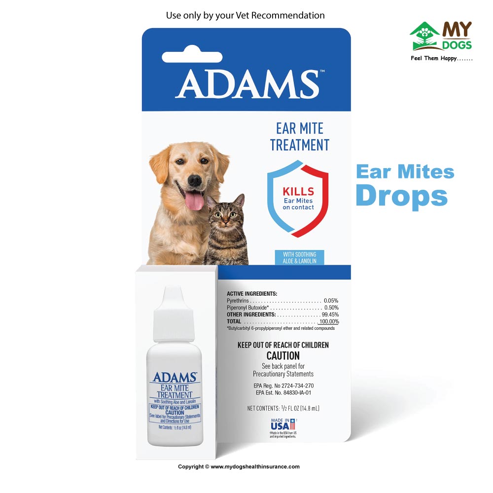 Ear mites Drops for dogs