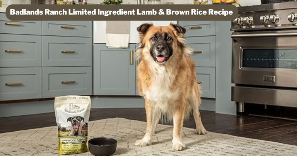 Badlands Ranch Limited Ingredient Lamb & Brown Rice Recipe