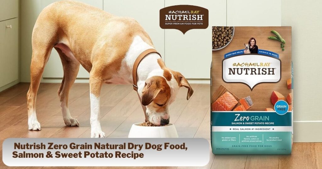 Nutrish Zero Grain Natural Dry Dog Food, Salmon & Sweet Potato Recipe