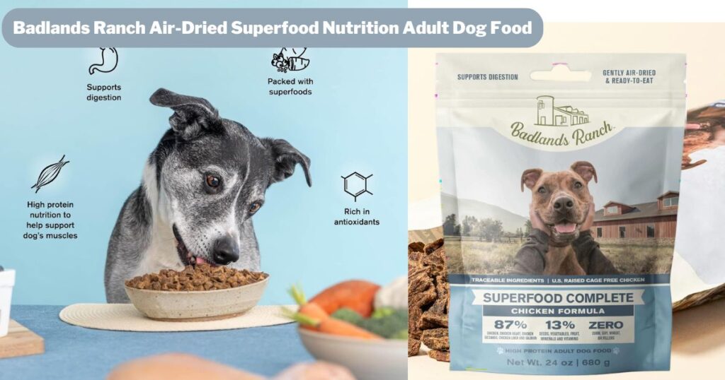 Badlands Ranch Air-Dried Superfood Nutrition Adult Dog Food