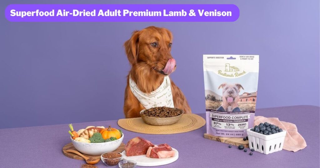 Badlands Ranch Superfood Air-Dried Adult Premium Lamb & Venison