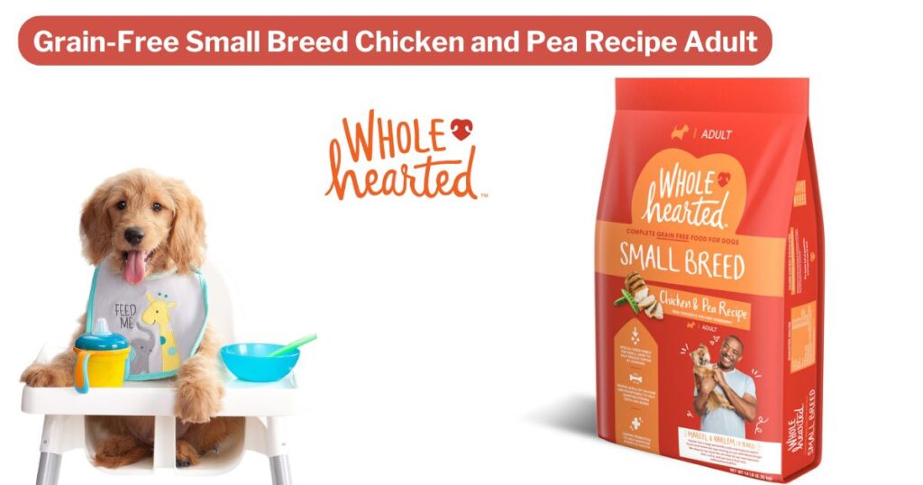 Wholehearted Grain-Free Small Breed Chicken and Pea Recipe Adult