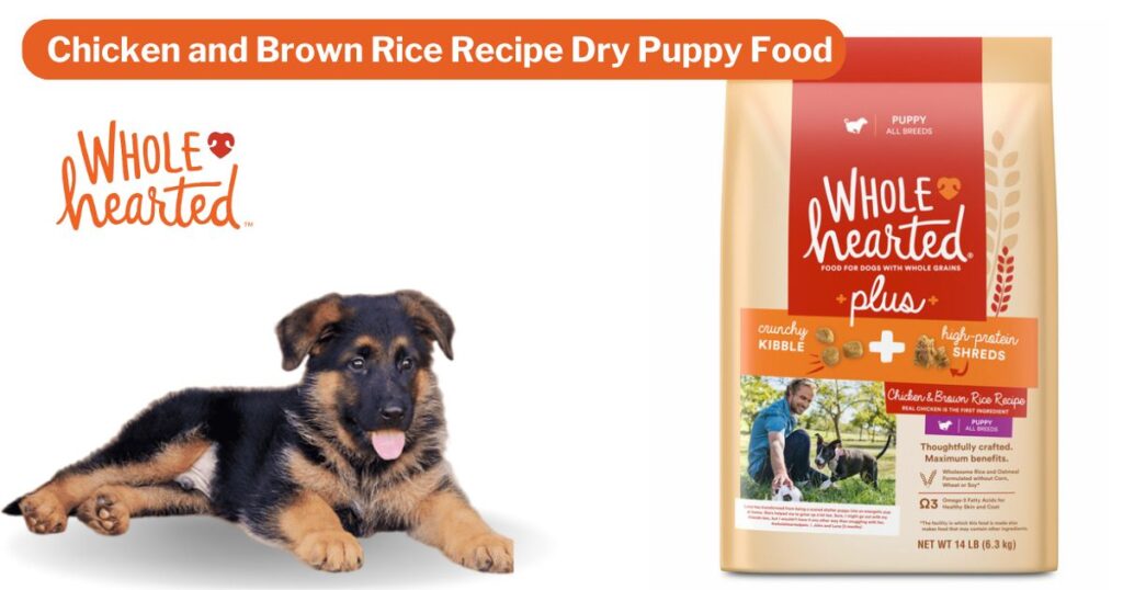 Chicken and Brown Rice Recipe Dry Puppy Food